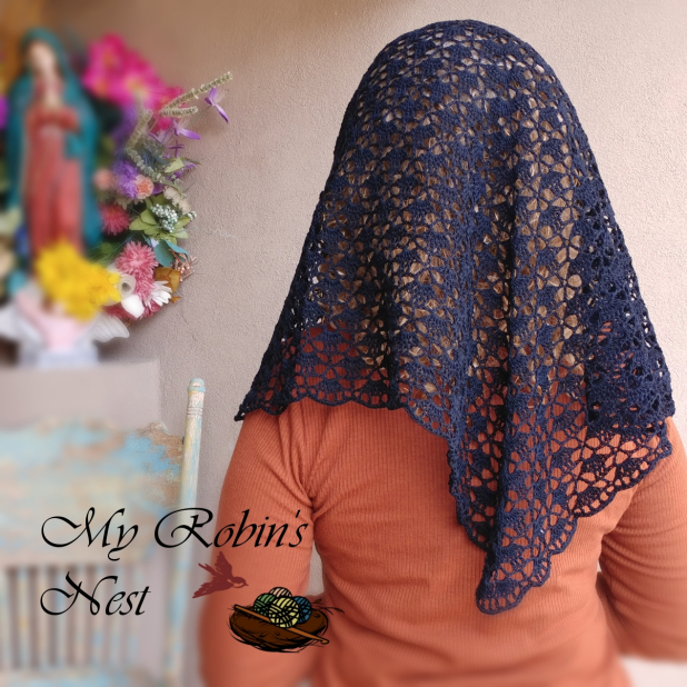 Sophia's Confirmation Veil