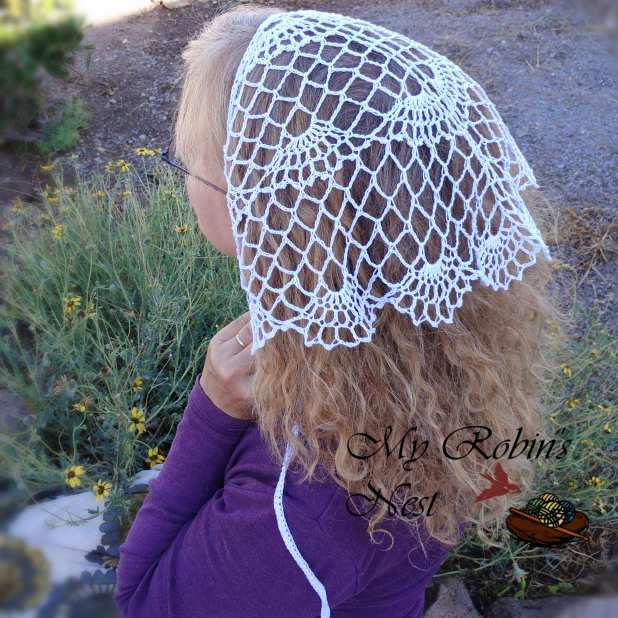 Mary My Queen Chapel Veil in white
