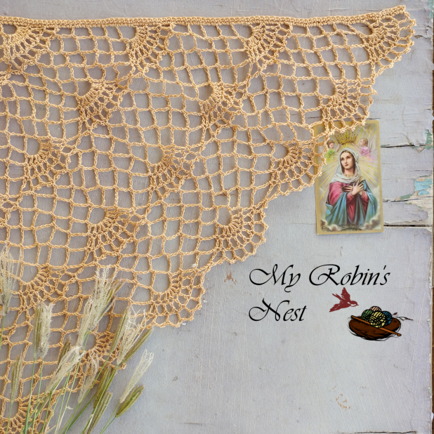 Mary My Queen Shoulder Length Chapel Veil