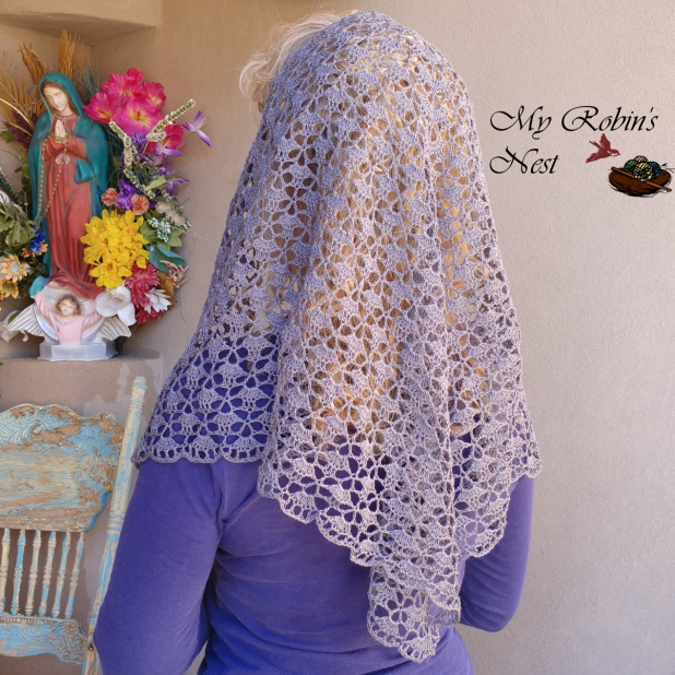 Sophia's Confirmation Veil