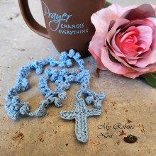 Blue Rosary 